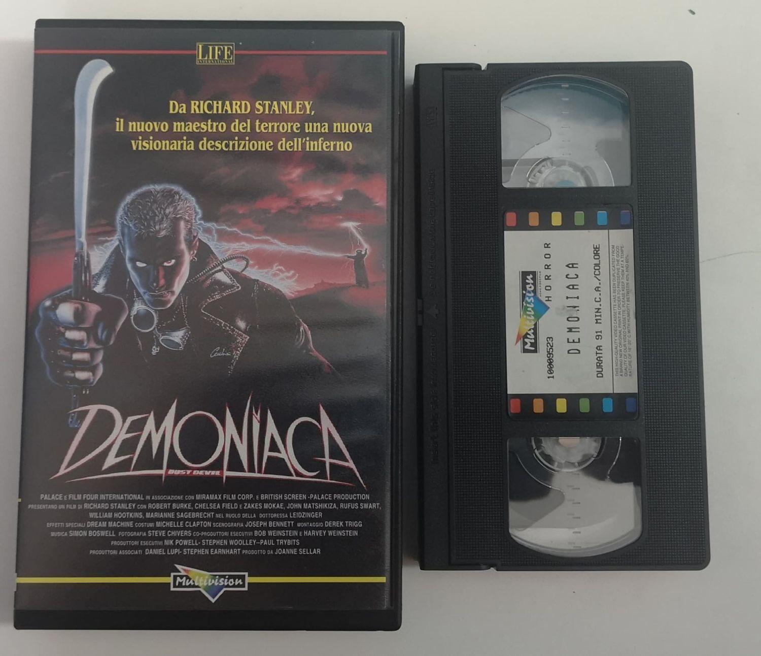 TeknoFilm – VHS – DEMONIACA di Richard Stanley (1992) - MULTIVISION (INEDITO IN DVD)