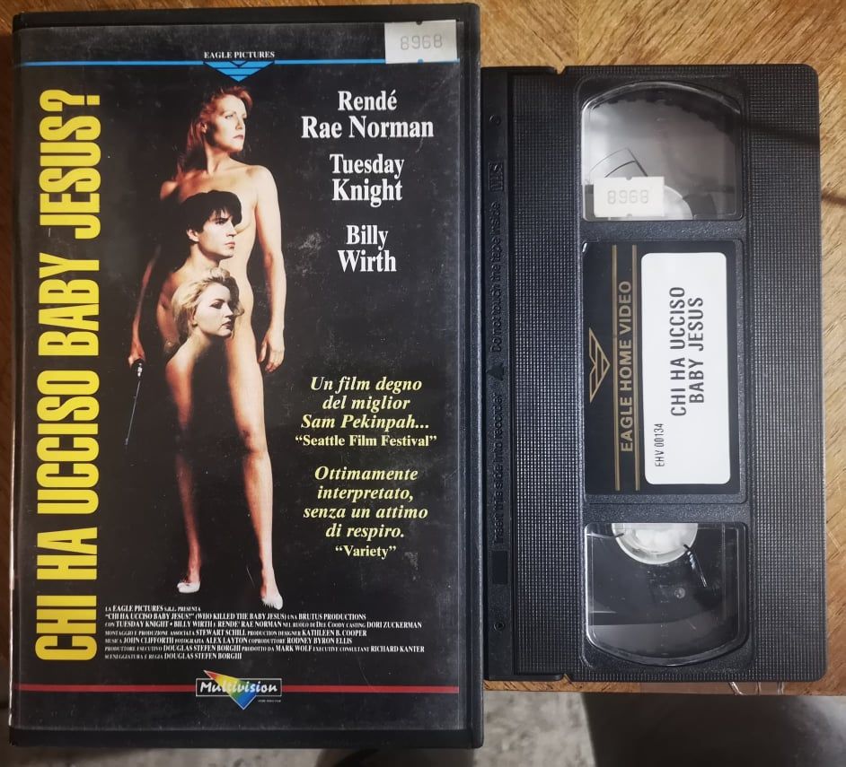 TeknoFilm – VHS – CHI HA UCCISO BABY JESUS di Douglas Borghi (1992) - MULTIVISION (INEDITO IN DVD)