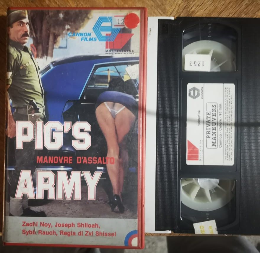 TeknoFilm – VHS – PIG'S ARMY - MANOVRE D'ASSALTO di Zvi Shissel (1986) - MULTIVISION (INEDITO IN DVD)