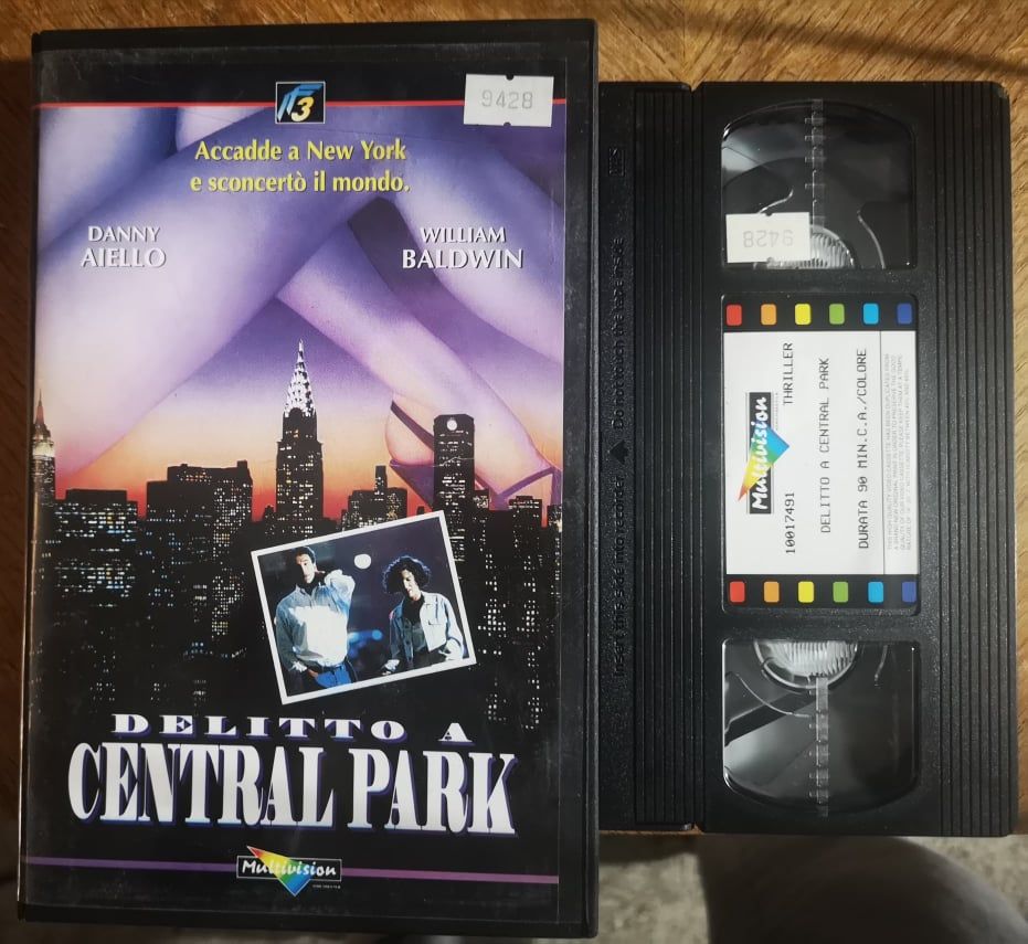 TeknoFilm – VHS – DELITTO A CENTRAL PARK di John Herzfeld (1989) - MULTIVISION (INEDITO IN DVD)