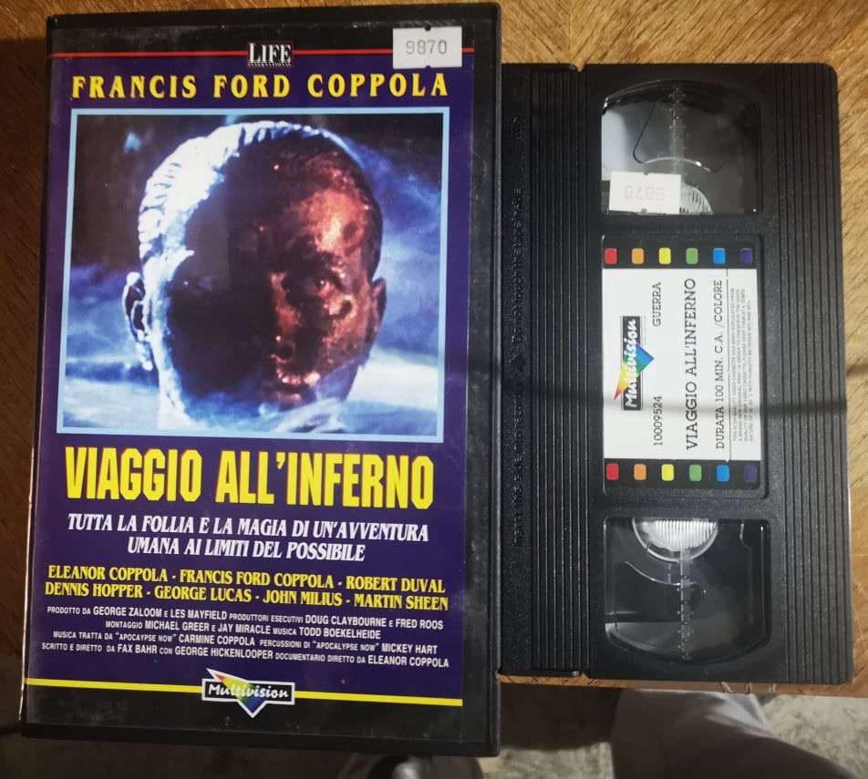 TeknoFilm – VHS – VIAGGIO ALL'INFERNO di A.A.V.V. (1991) - MULTIVISION (INEDITO IN DVD)