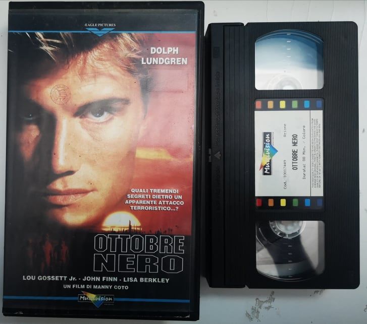 TeknoFilm – VHS – FERMATE OTTOBRE NERO di Manny Coto (1991) - MULTIVISION (INEDITO IN DVD) TeknoFilm – VHS – FERMATE OTTOBRE NERO di Manny Coto (1991) - MULTIVISION (INEDITO IN DVD)