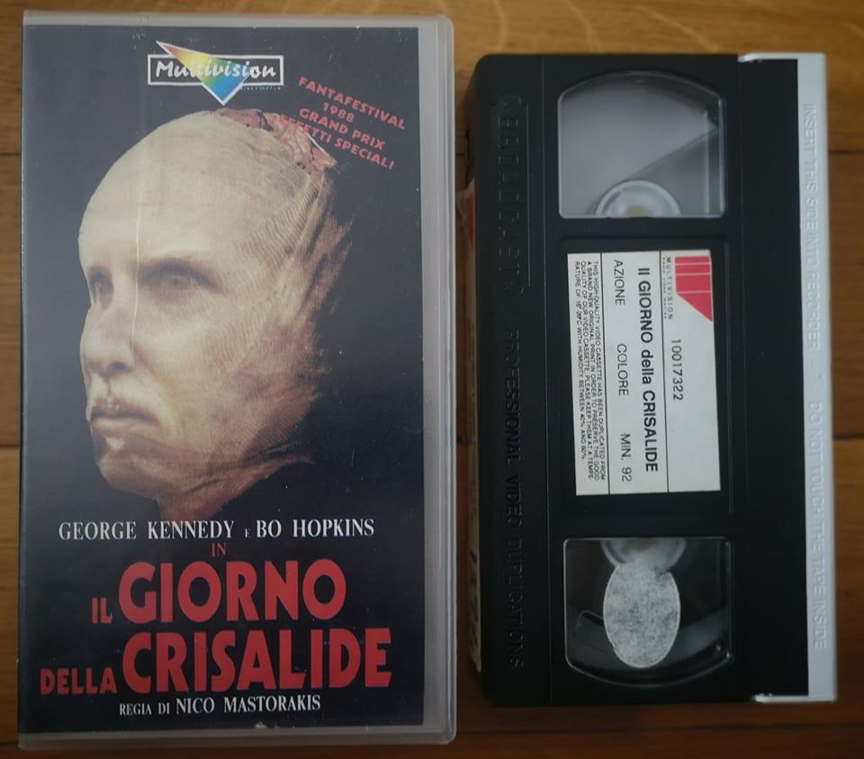 TeknoFilm – VHS – IL GIORNO DELLA CRISALIDE di Nico Mastorakis (1988) - MULTIVISION (INEDITO IN DVD)