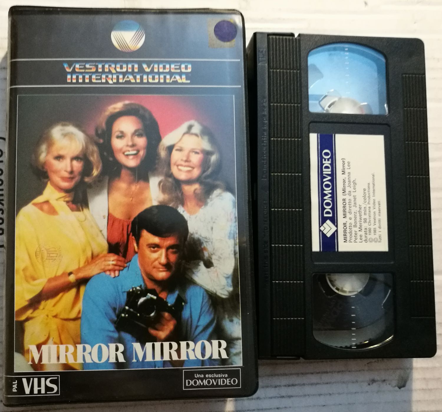 TeknoFilm - VHS – MIRROR MIRROR di Joanna Lee (1979) - VESTRON/DOMOVIDEO (INEDITO IN DVD)