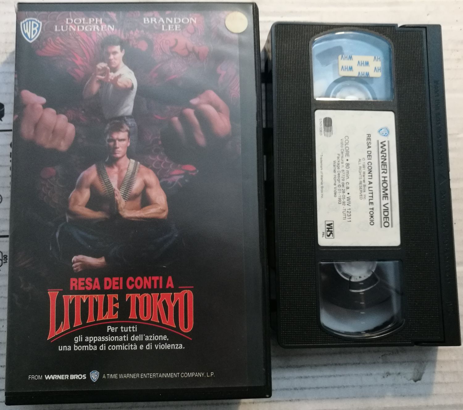 TeknoFilm – VHS – RESA DEI CONTI A LITTLE TOKYO di Mark L. Lester (1991) - WARNER BROS TeknoFilm – VHS – RESA DEI CONTI A LITTLE TOKYO di Mark L. Lester (1991) - WARNER BROS