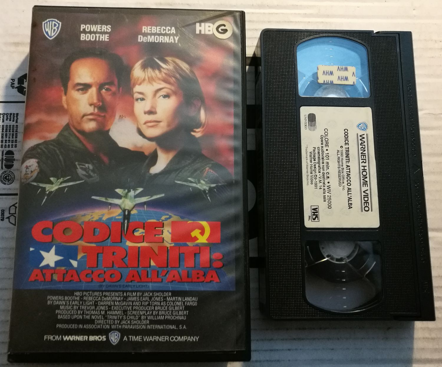 TeknoFilm – VHS – CODICE TRINITY - ATTACCO ALL'ALBA di Jack Sholder (1990) - WARNER BROS TeknoFilm – VHS – CODICE TRINITY - ATTACCO ALL'ALBA di Jack Sholder (1990) - WARNER BROS
