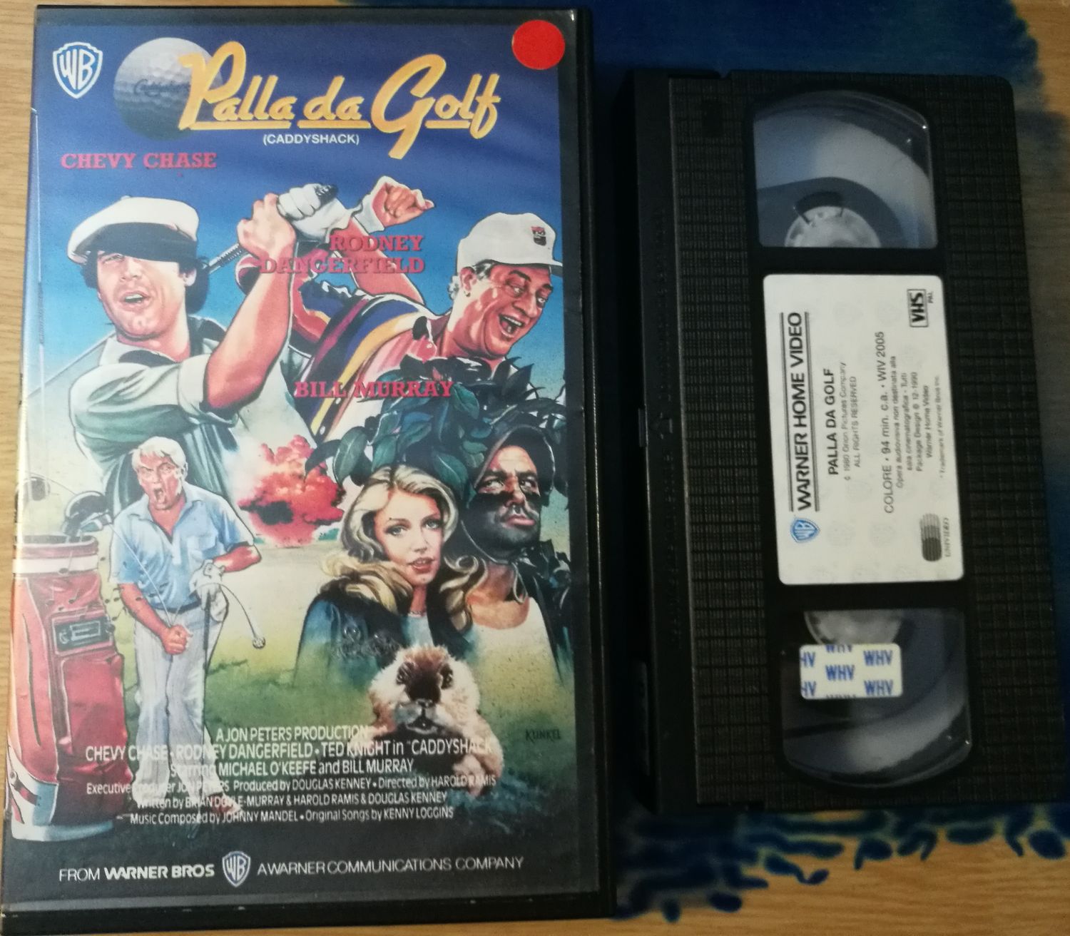 TeknoFilm – VHS – PALLA DA GOLF di Harold Ramis (1980) - WARNER BROS TeknoFilm – VHS – PALLA DA GOLF di Harold Ramis (1980) - WARNER BROS
