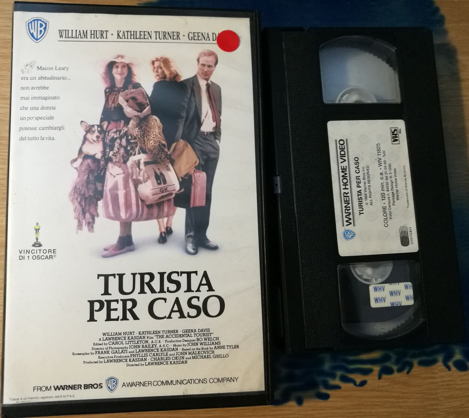 TeknoFilm – VHS – TURISTA PER CASO di Lawrence Kasdan (1988) - WARNER BROS TeknoFilm – VHS – TURISTA PER CASO di Lawrence Kasdan (1988) - WARNER BROS