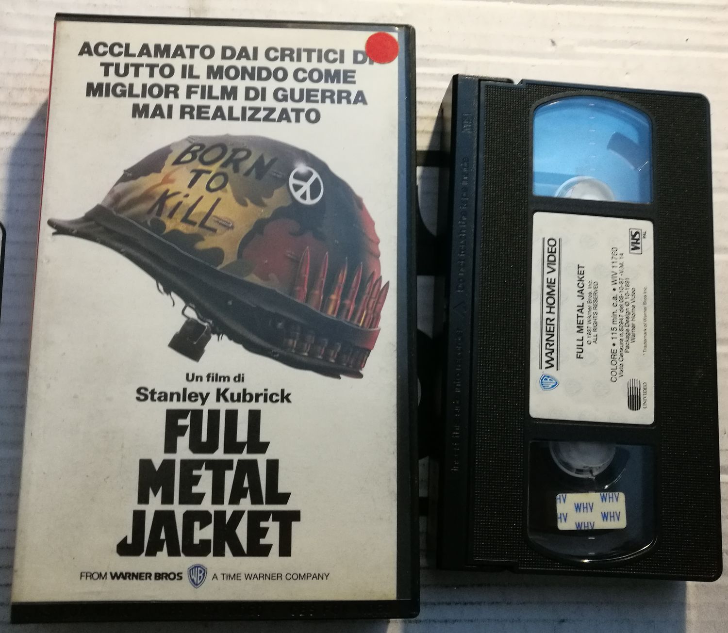 TeknoFilm – VHS – FULL METAL JACKET di Stanley Kubrick (1987) - WARNER BROS TeknoFilm – VHS – FULL METAL JACKET di Stanley Kubrick (1987) - WARNER BROS