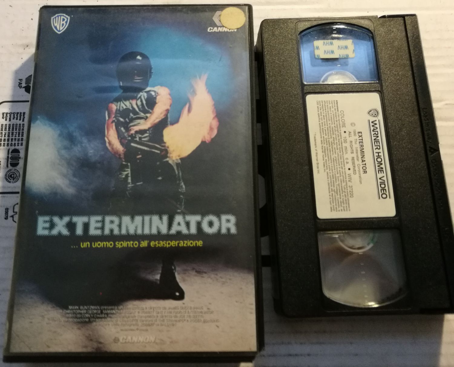 TeknoFilm – VHS – EXTERMINATOR di James Glickenhaus (1980) - WARNER BROS TeknoFilm – VHS – EXTERMINATOR di James Glickenhaus (1980) - WARNER BROS
