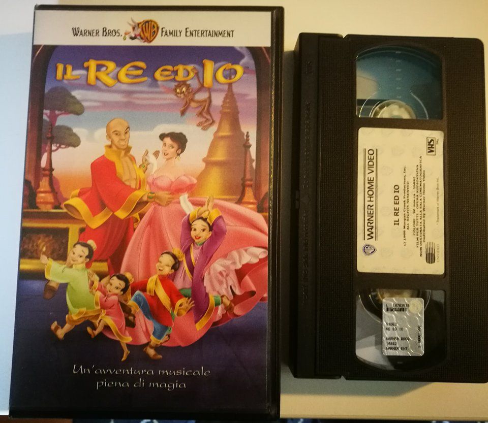TeknoFilm – VHS – IL RE ED IO di Richard Rich (1999) - WARNER BROS TeknoFilm – VHS – IL RE ED IO di Richard Rich (1999) - WARNER BROS