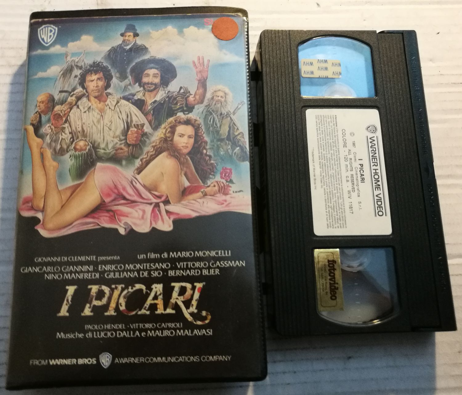 TeknoFilm – VHS – I PICARI di Mario Monicelli (1987) - WARNER BROS TeknoFilm – VHS – I PICARI di Mario Monicelli (1987) - WARNER BROS