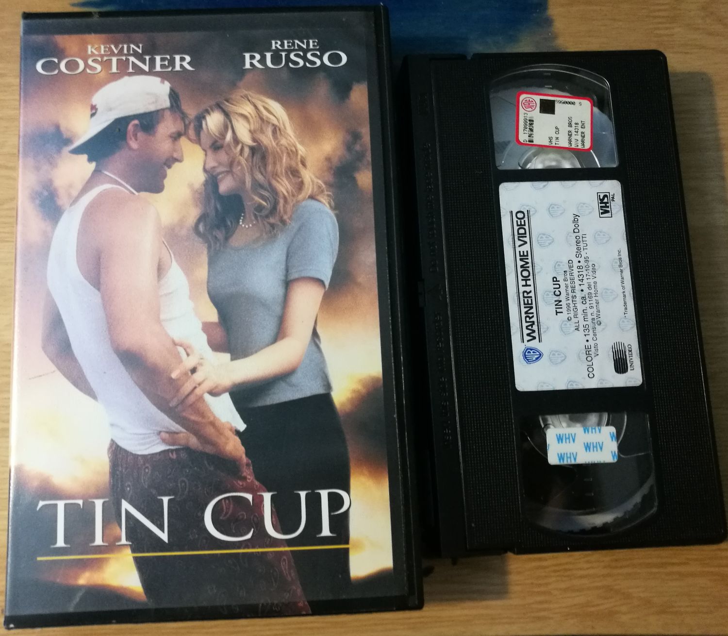 TeknoFilm – VHS – TIN CUP di Ron Shelton (1996) - WARNER BROS TeknoFilm – VHS – TIN CUP di Ron Shelton (1996) - WARNER BROS