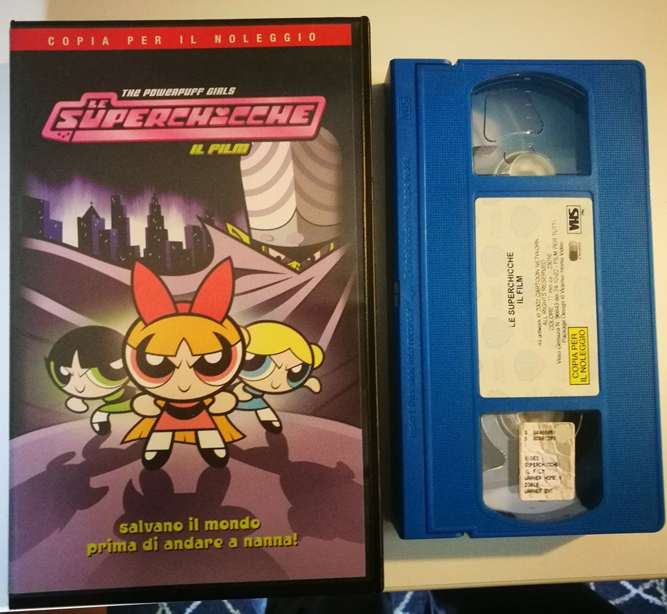 TeknoFilm – VHS – LE SUPERCHICCHE - IL FILM di Craig McCracken (2002) - WARNER BROS