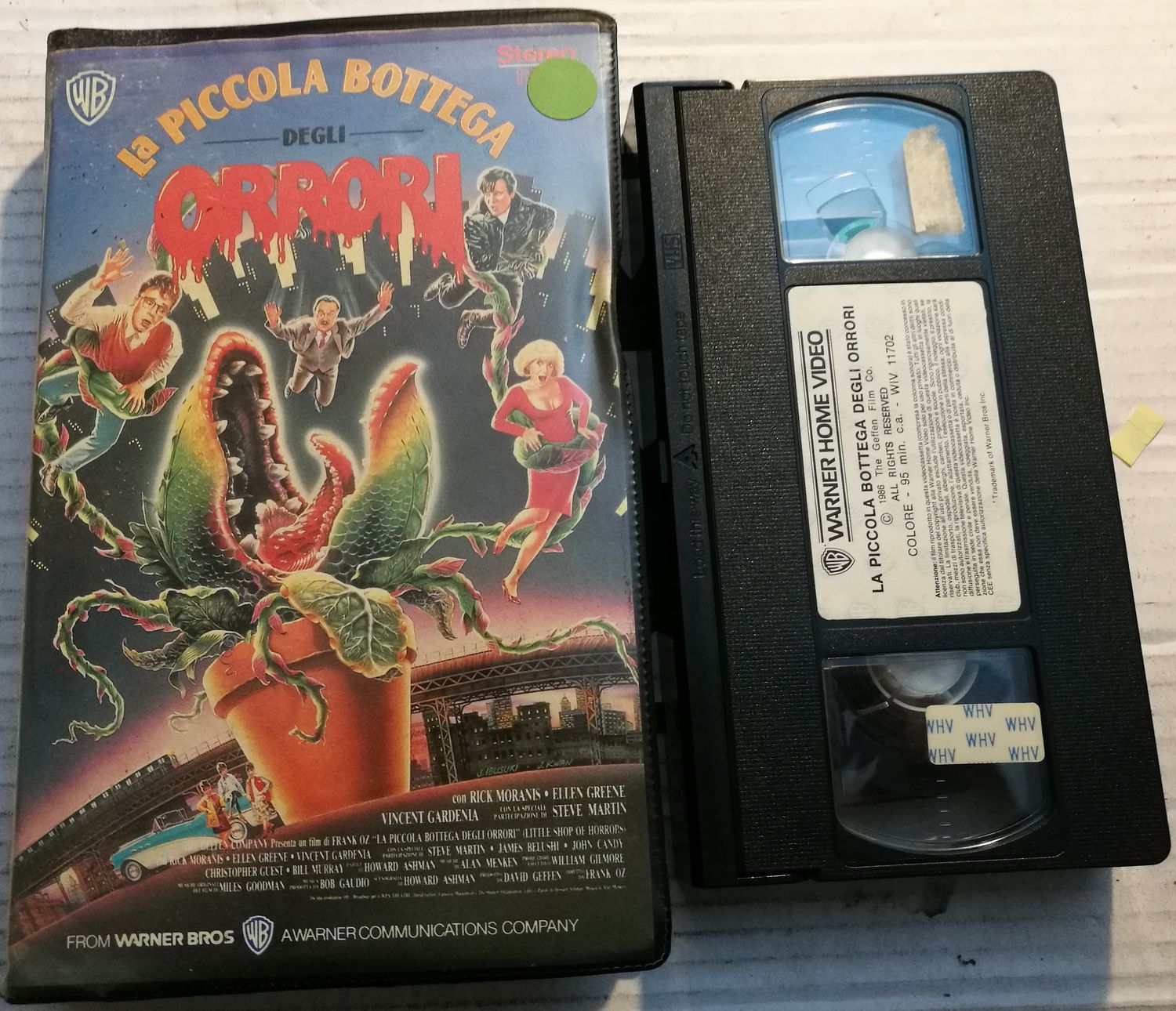 TeknoFilm – VHS – LA PICCOLA BOTTEGA DEGLI ORRORI di Frank Oz (1986) - WARNER BROS TeknoFilm – VHS – LA PICCOLA BOTTEGA DEGLI ORRORI di Frank Oz (1986) - WARNER BROS