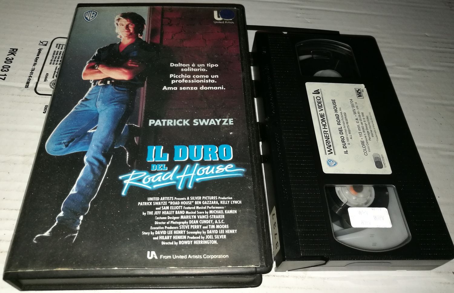 TeknoFilm – VHS – IL DURO DEL ROAD HOUSE di Rowdy Herrington (1989) - WARNER BROS