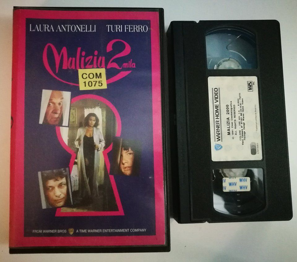 TeknoFilm – VHS – MALIZIA 2000 di Salvatore Samperi (1991) - WARNER BROS TeknoFilm – VHS – MALIZIA 2000 di Salvatore Samperi (1991) - WARNER BROS