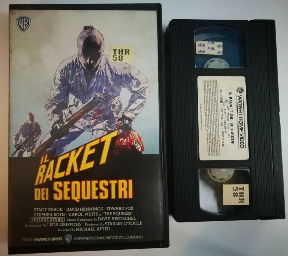 TeknoFilm – VHS – IL RACKET DEI SEQUESTRI di Michael Apted (1977) - WARNER BROS TeknoFilm – VHS – IL RACKET DEI SEQUESTRI di Michael Apted (1977) - WARNER BROS