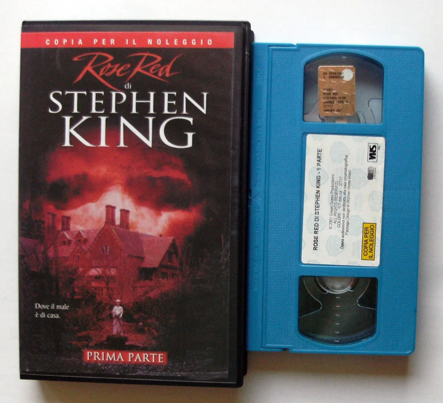 TeknoFilm – 2 VHS – RED ROSE di Craig R. Baxley (2001) - WARNER BROS TeknoFilm – 2 VHS – RED ROSE di Craig R. Baxley (2001) - WARNER BROS