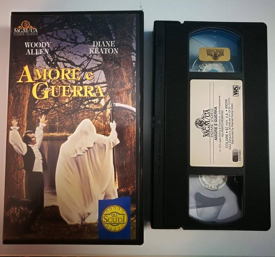 TeknoFilm – VHS – AMORE E GUERRA di Woody Allen (1975) - WARNER BROS TeknoFilm – VHS – AMORE E GUERRA di Woody Allen (1975) - WARNER BROS
