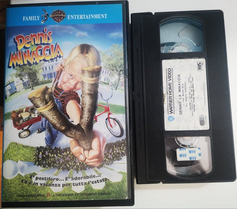 TeknoFilm – VHS – DENNIS LA MINACCIA di Nick Castle (1993) - WARNER BROS TeknoFilm – VHS – DENNIS LA MINACCIA di Nick Castle (1993) - WARNER BROS