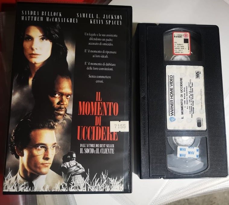 TeknoFilm – VHS – IL MOMENTO DI UCCIDERE di Joel Schumacher (1996) - WARNER BROS TeknoFilm – VHS – IL MOMENTO DI UCCIDERE di Joel Schumacher (1996) - WARNER BROS