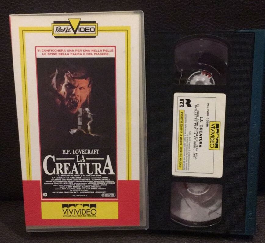 TeknoFilm – VHS – LA CREATURA di Jean Paul Ouellette (1988) - VIVIVIDEO TeknoFilm – VHS – LA CREATURA di Jean Paul Ouellette (1988) - VIVIVIDEO