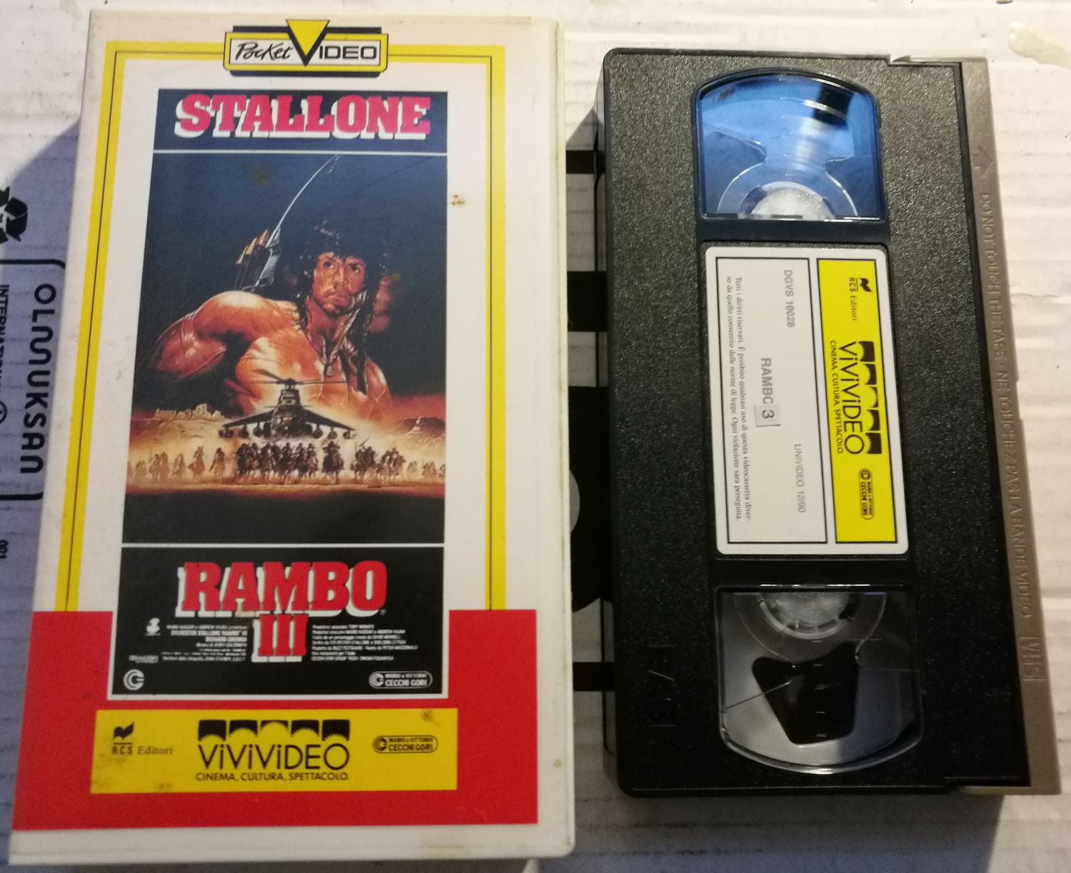 TeknoFilm – VHS – RAMBO 3 di Peter MacDonald (1988) - VIVIVIDEO TeknoFilm – VHS – RAMBO 3 di Peter MacDonald (1988) - VIVIVIDEO