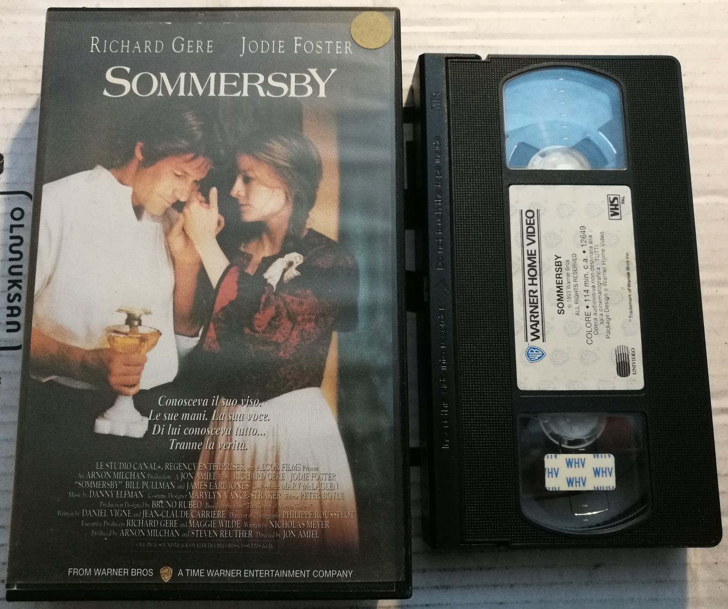 TeknoFilm – VHS – SOMMERSBY di Jon Amiel (1993) - WARNER BROS TeknoFilm – VHS – SOMMERSBY di Jon Amiel (1993) - WARNER BROS