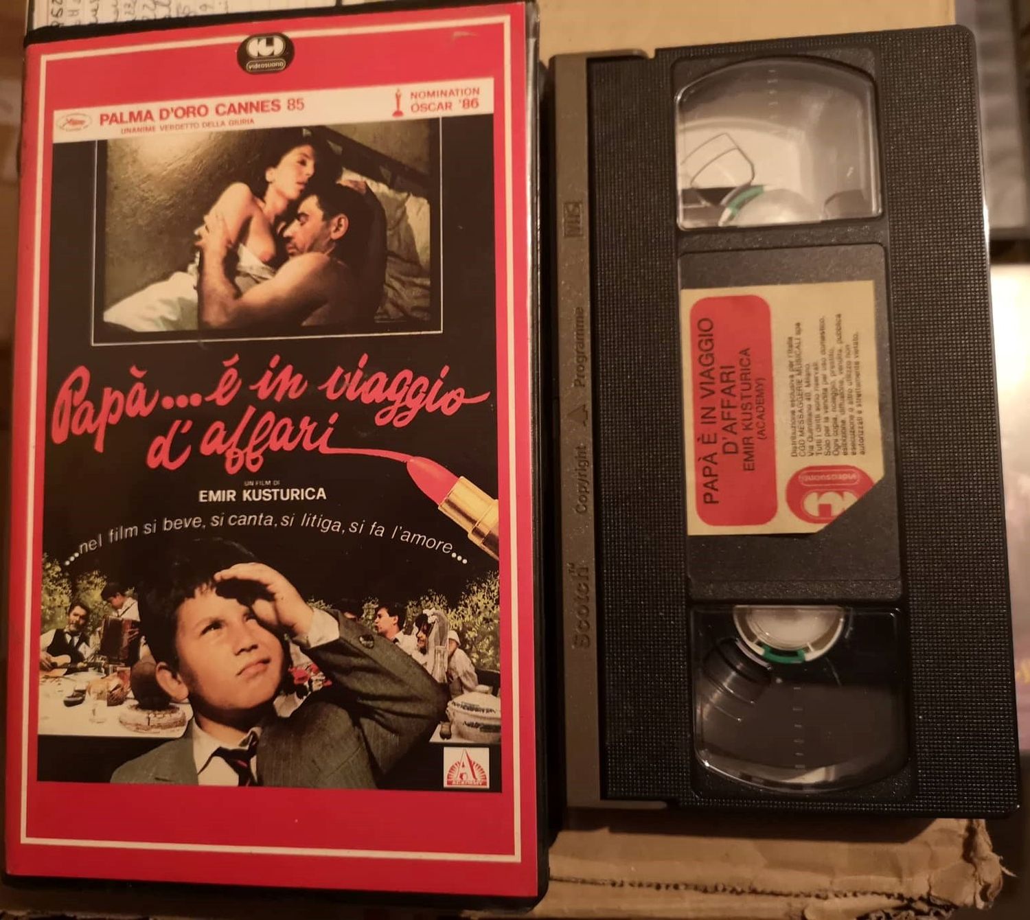 TeknoFilm - VHS – PAPA' E' IN VIAGGIO D'AFFARI di Emir Kusturica (1985) - CECCHI GORI HOME VIDEO (INEDITO IN DVD)