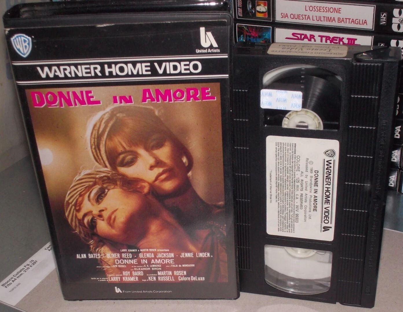 TeknoFilm – VHS – DONNE IN AMORE di Ken Russell (1993) - WARNER BROS TeknoFilm – VHS – DONNE IN AMORE di Ken Russell (1993) - WARNER BROS
