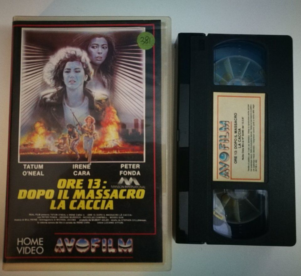 TeknoFilm - VHS – ORE 13 - DOPO IL MASSACRO LA CACCIA di Stephen Gyllenhaal (1986) - AVOFILM (INEDITO IN DVD) TeknoFilm - VHS – ORE 13 - DOPO IL MASSACRO LA CACCIA di Stephen Gyllenhaal (1986) - AVOFILM (INEDITO IN DVD)