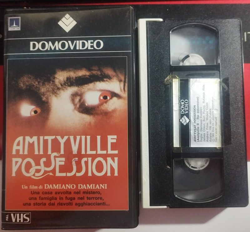 TeknoFilm - VHS – AMITYVILLE POSSESSION di Damiano Damiani (1982) - DOMOVIDEO