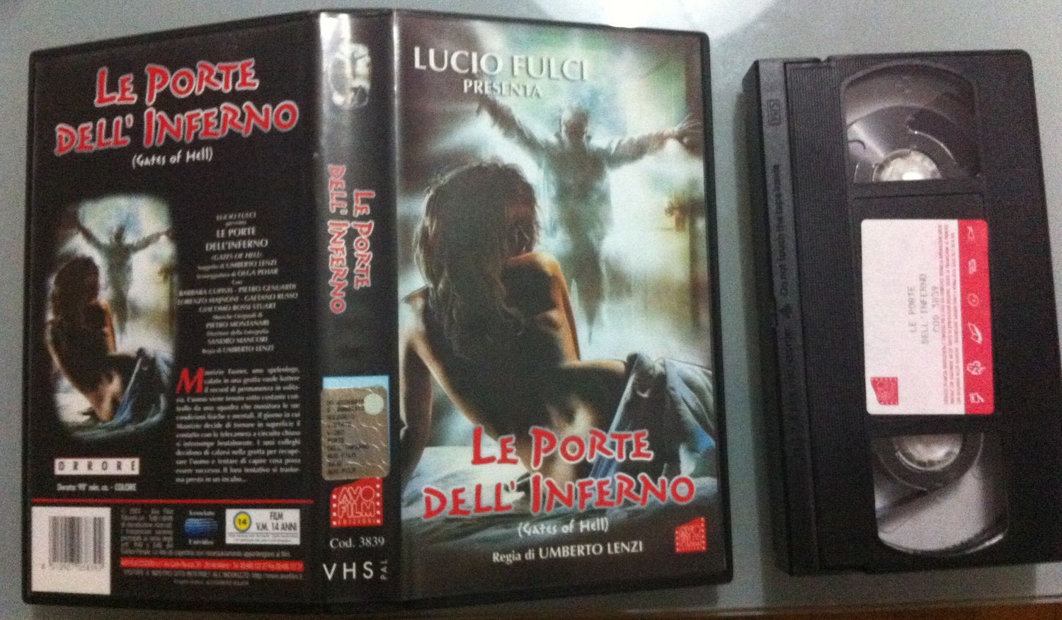 TeknoFilm - VHS – LE PORTE DELL'INFERNO di Umberto Lenzi (1989) - AVOFILM TeknoFilm - VHS – LE PORTE DELL'INFERNO di Umberto Lenzi (1989) - AVOFILM