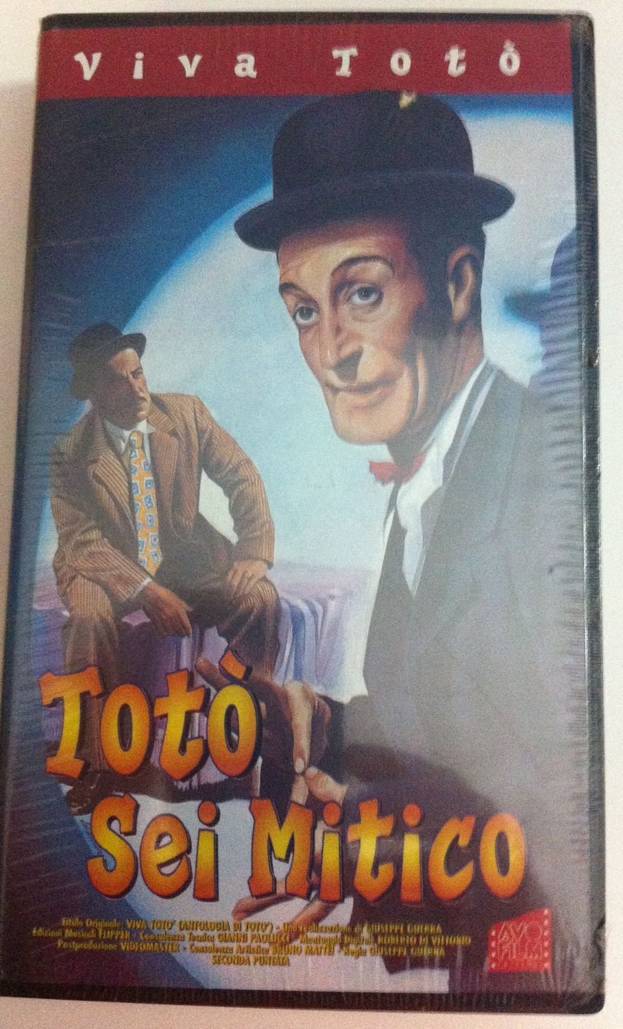TeknoFilm - VHS – VIVA TOTO' Volume 2 - TOTO' SEI MITICO (1999) - AVOFILM (INEDITO IN DVD) TeknoFilm - VHS – VIVA TOTO' Volume 2 - TOTO' SEI MITICO (1999) - AVOFILM (INEDITO IN DVD)