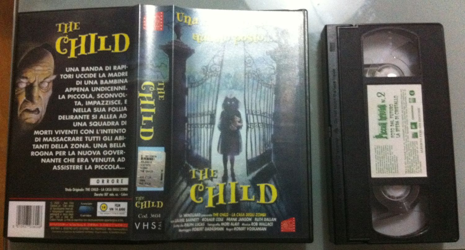 TeknoFilm - VHS – THE CHILD - LA CASA DEGLI ZOMBI di Robert Voskanian (1977) - AVOFILM