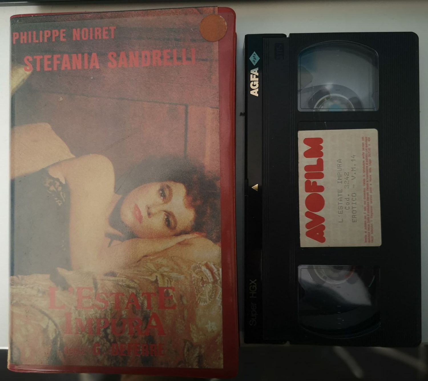 TeknoFilm - VHS – L'ESTATE IMPURA di Pierre Granier-Deferre (1986) - AVOFILM (INEDITO IN DVD) TeknoFilm - VHS – L'ESTATE IMPURA di Pierre Granier-Deferre (1986) - AVOFILM (INEDITO IN DVD)