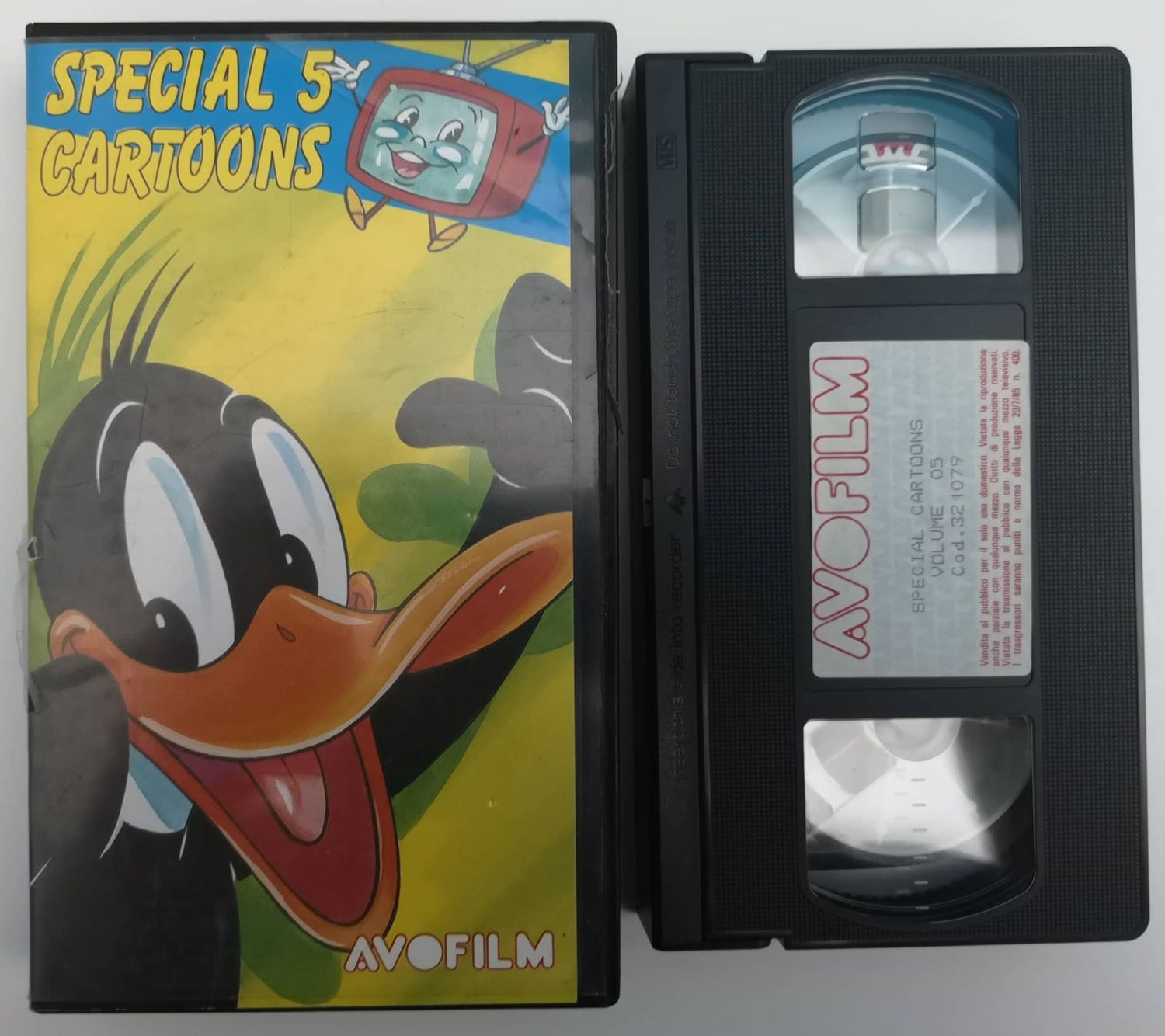 TeknoFilm - VHS – SPECIAL CARTOONS 5 (1991) - AVOFILM (INEDITO IN DVD) TeknoFilm - VHS – SPECIAL CARTOONS 5 (1991) - AVOFILM (INEDITO IN DVD)