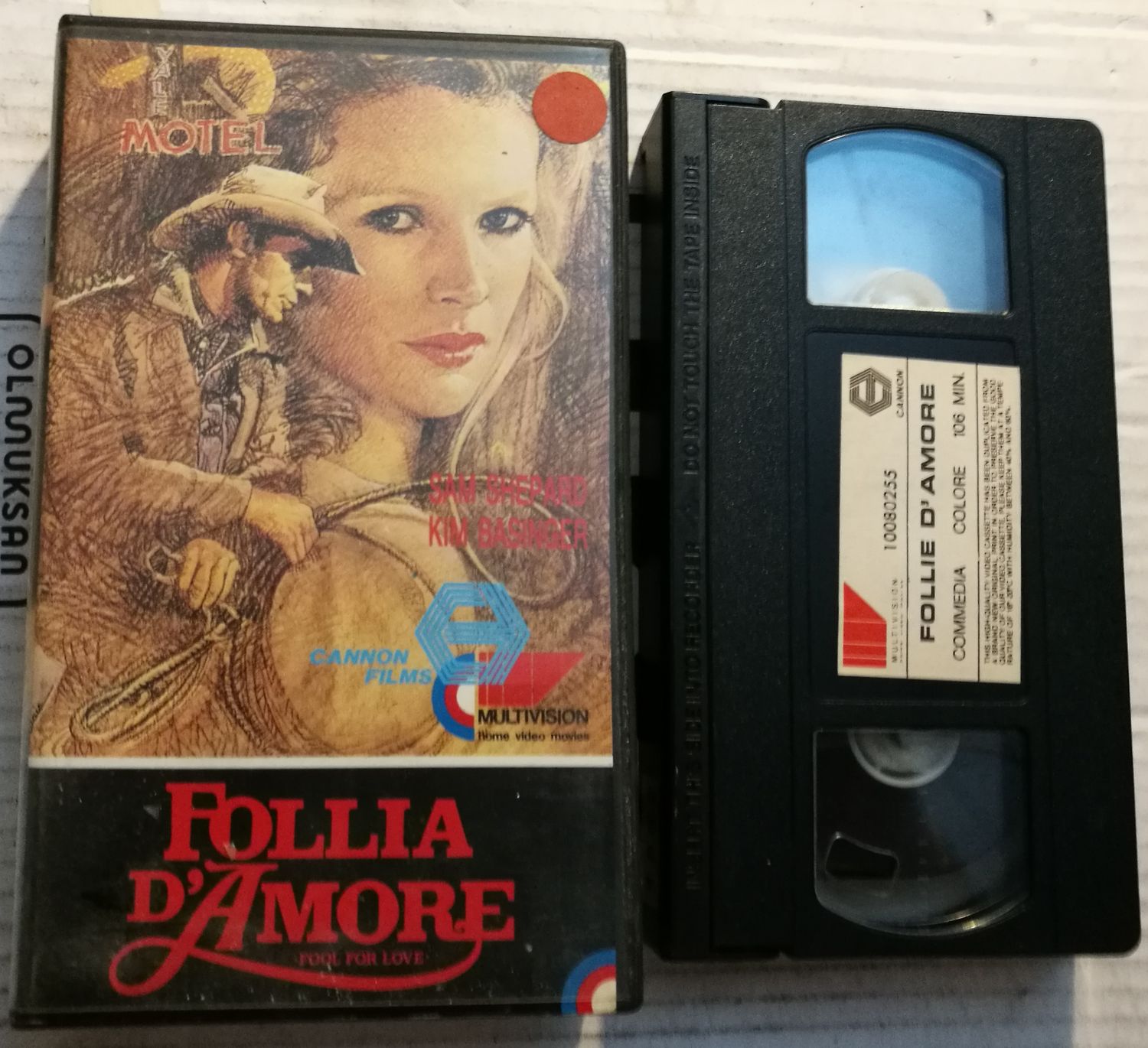 TeknoFilm – VHS – FOLLIA D'AMORE di Robert Altman (1985) - MULTIVISION TeknoFilm – VHS – FOLLIA D'AMORE di Robert Altman (1985) - MULTIVISION
