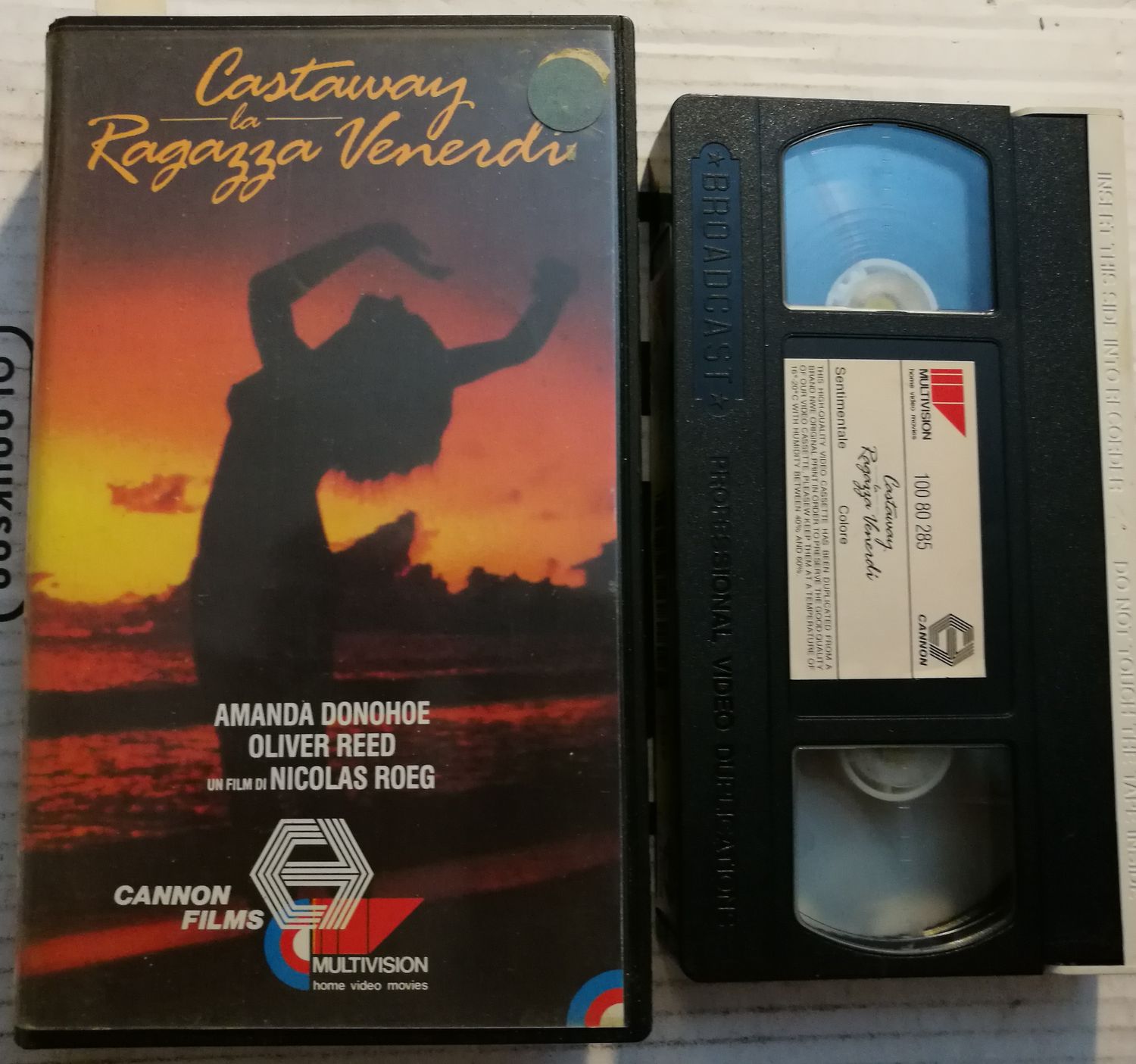 TeknoFilm – VHS – CASTAWAY - LA RAGAZZA VENERDI' di Nicolas Roeg (1986) - MULTIVISION