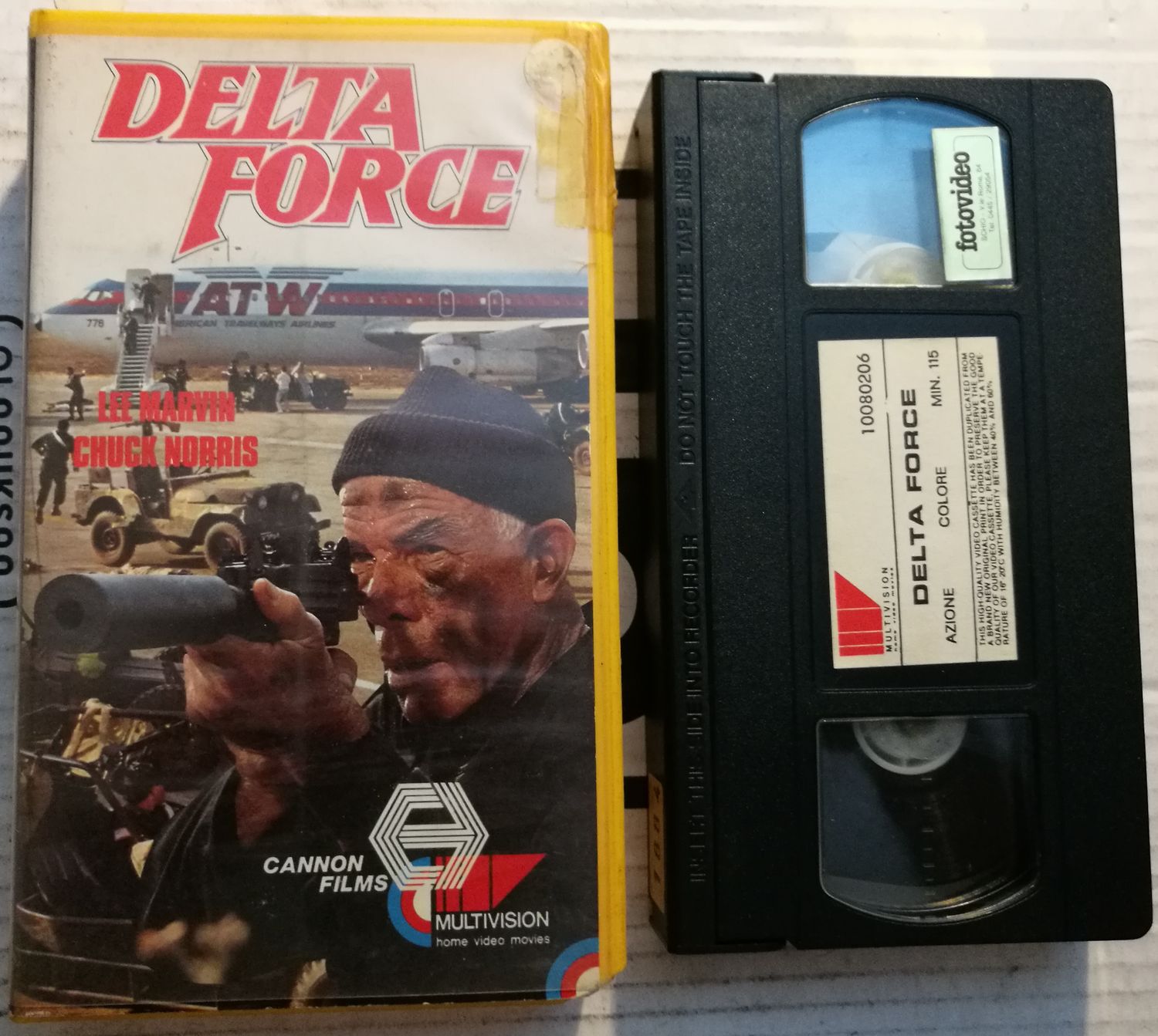 TeknoFilm – VHS – DELTA FORCE di Menaham Golan (1989) - MULTIVISION TeknoFilm – VHS – DELTA FORCE di Menaham Golan (1989) - MULTIVISION