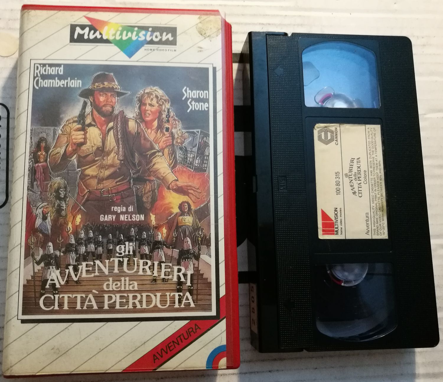 TeknoFilm – VHS – GLI AVVENTURIERI DELLA CITTA' PERDUTA di Gary Nelson (1986) - MULTIVISION TeknoFilm – VHS – GLI AVVENTURIERI DELLA CITTA' PERDUTA di Gary Nelson (1986) - MULTIVISION
