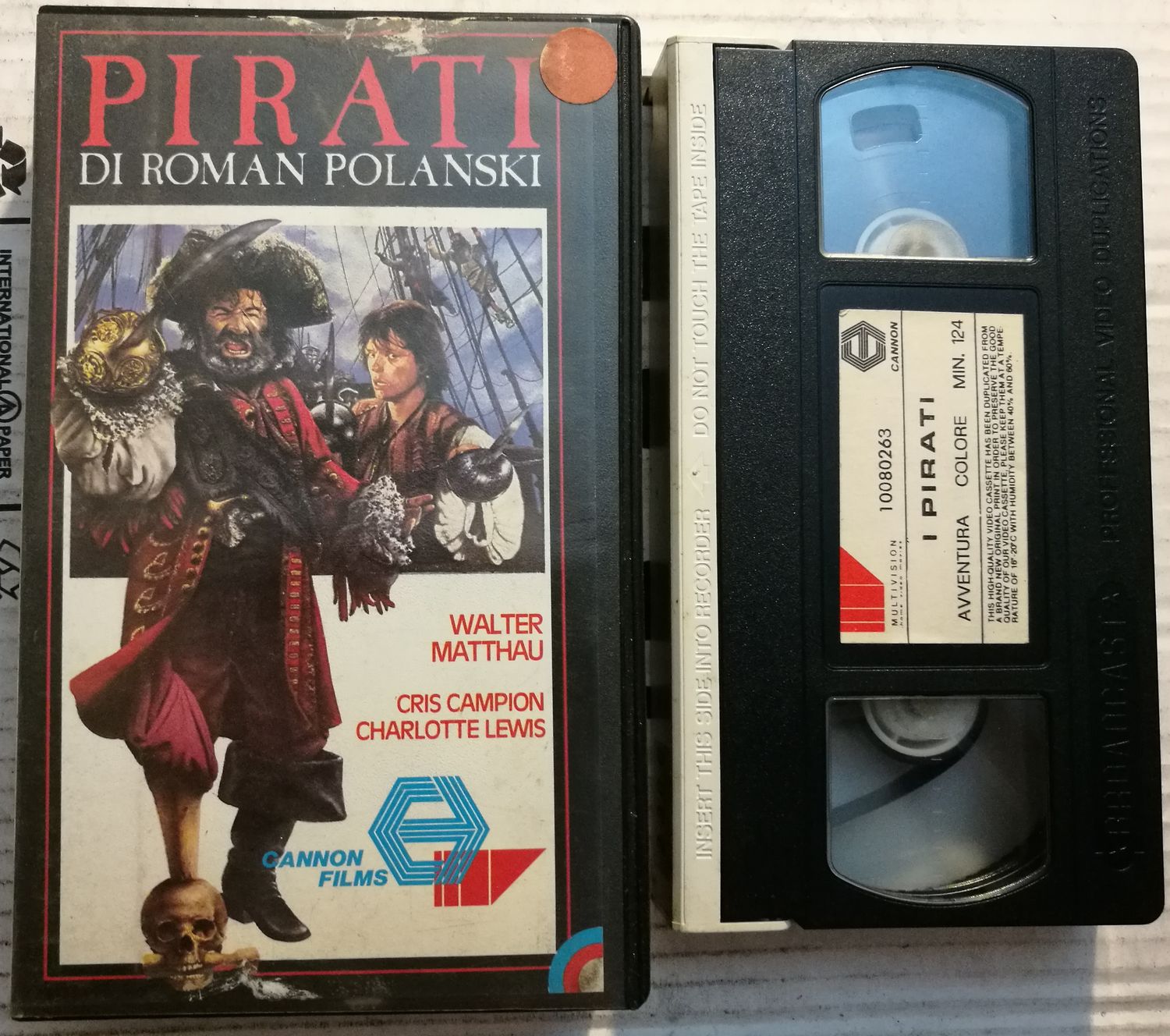 TeknoFilm – VHS – PIRATI di Roman Polanski (1986) - MULTIVISION TeknoFilm – VHS – PIRATI di Roman Polanski (1986) - MULTIVISION