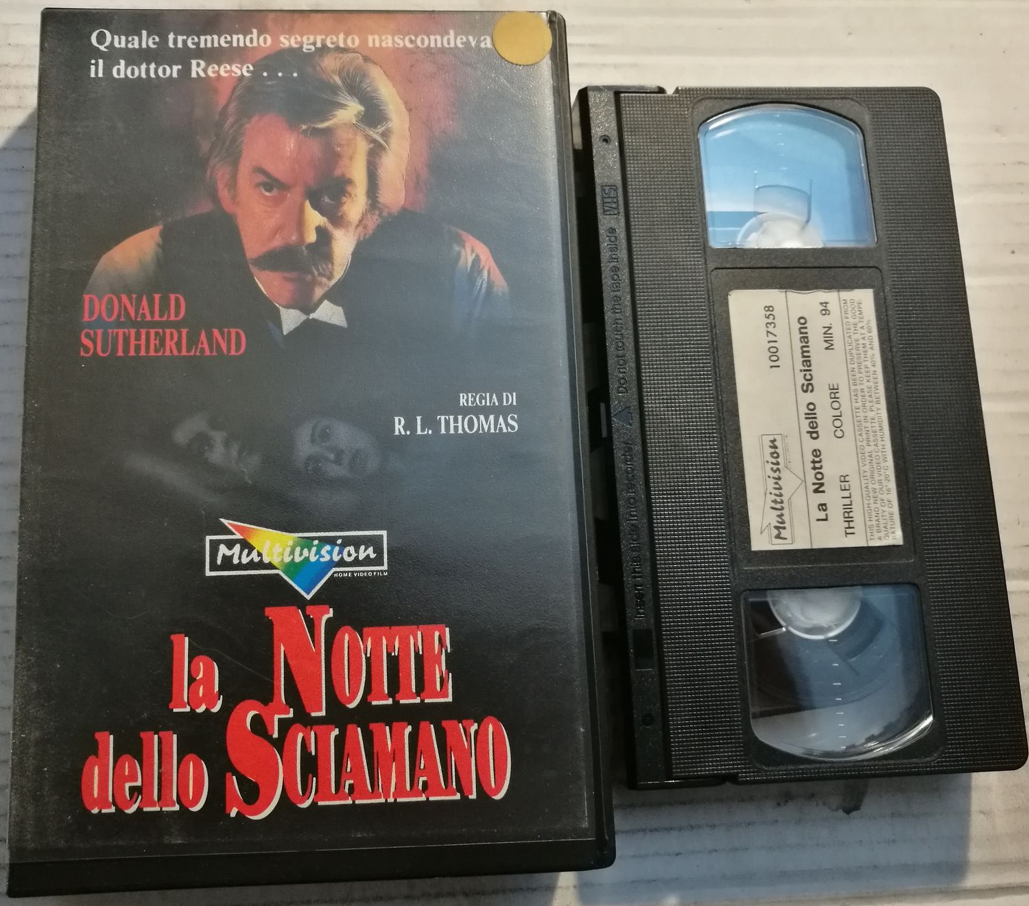 TeknoFilm – VHS – LA NOTTE DELLO SCIAMANO di Ralph L. Thomas (1987) - MULTIVISION TeknoFilm – VHS – LA NOTTE DELLO SCIAMANO di Ralph L. Thomas (1987) - MULTIVISION
