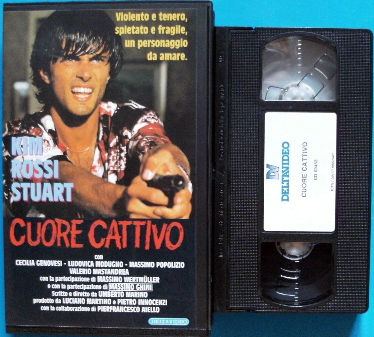 TeknoFilm - VHS – CUORE CATTIVO di Umberto Marino (1995) - DELTAVIDEO