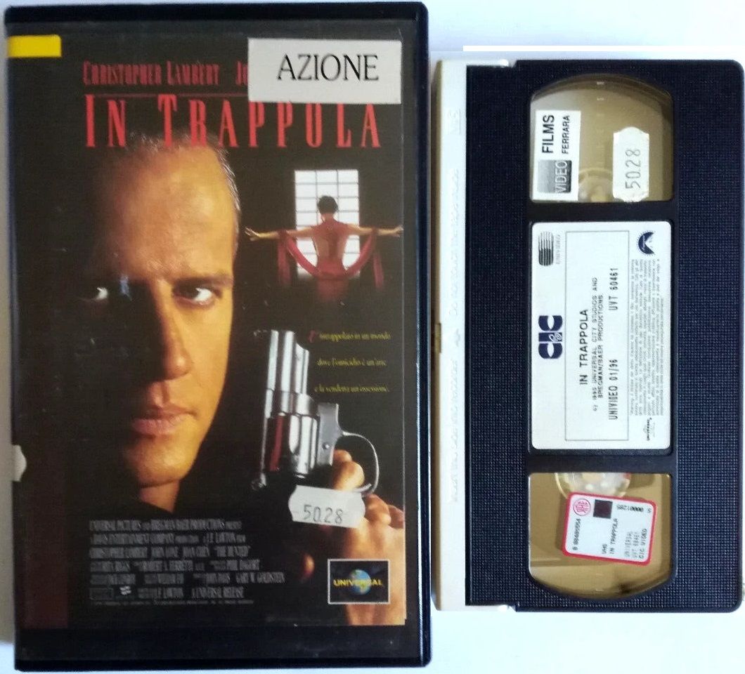 TeknoFilm - VHS – IN TRAPPOLA di J.F. Lawton (1995) - CIC TeknoFilm - VHS – IN TRAPPOLA di J.F. Lawton (1995) - CIC