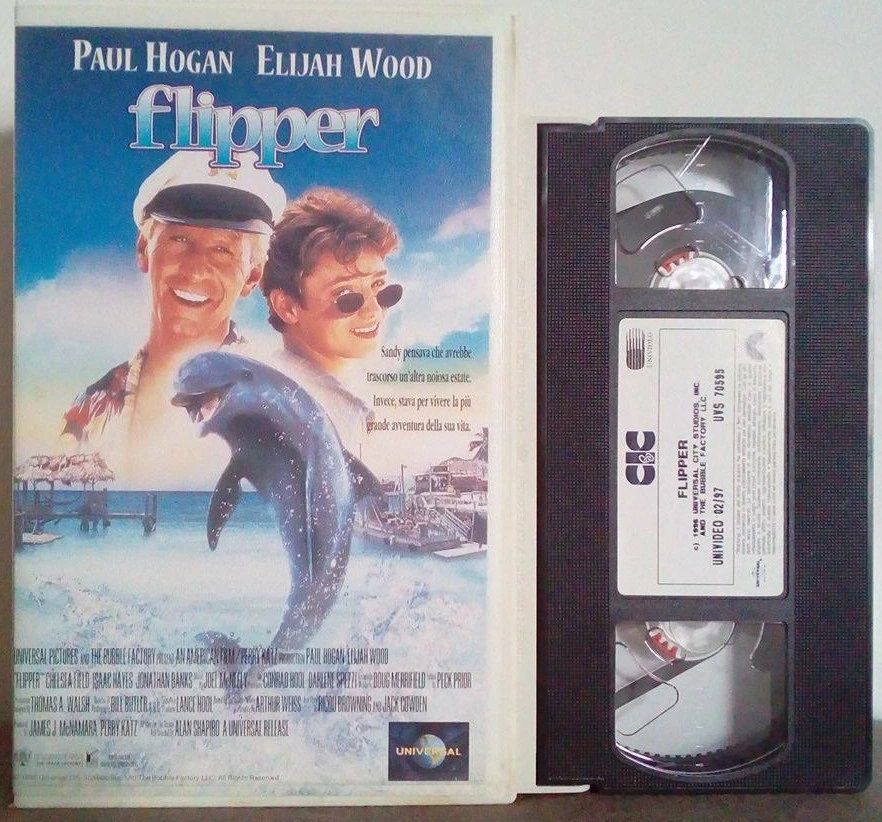 TeknoFilm - VHS – FLIPPER di Alan Saphiro (1996) - CIC TeknoFilm - VHS – FLIPPER di Alan Saphiro (1996) - CIC