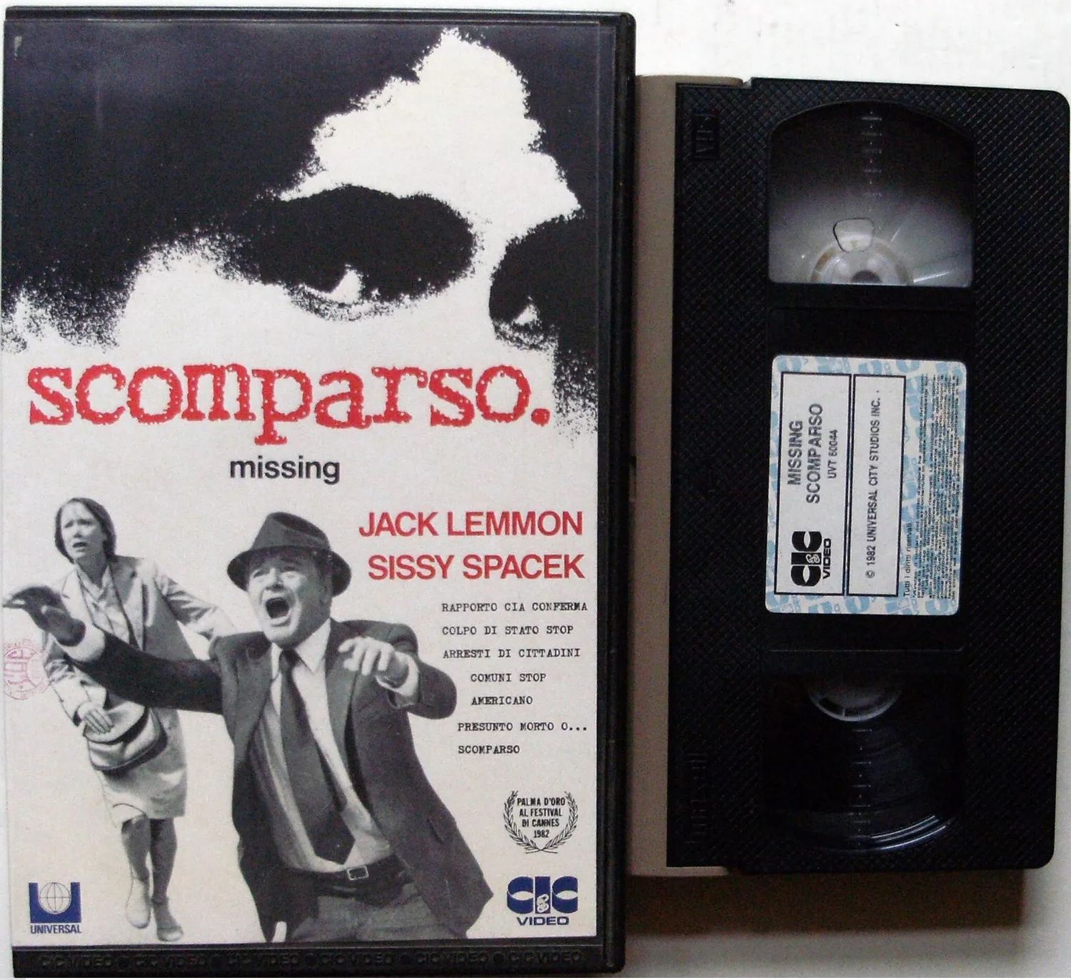 TeknoFilm - VHS – MISSING - SCOMPARSO di Constantin Costa-Gavras (1982) - CIC TeknoFilm - VHS – MISSING - SCOMPARSO di Constantin Costa-Gavras (1982) - CIC
