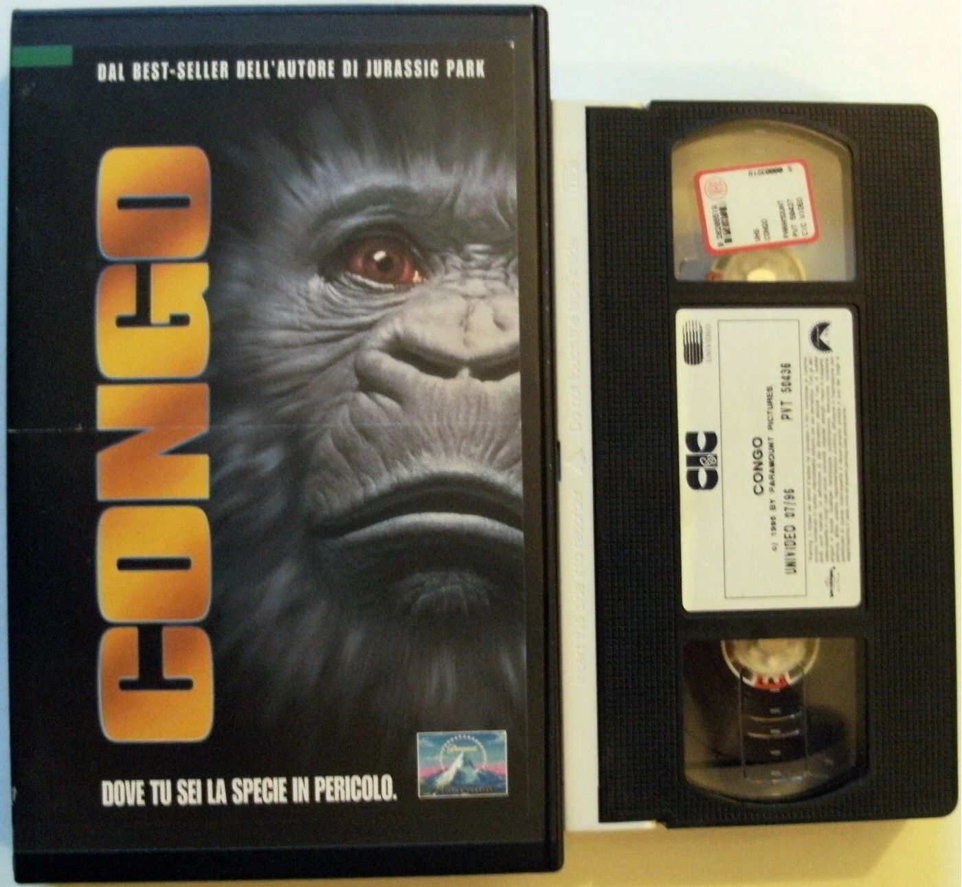 TeknoFilm - VHS – CONGO di Frank Marshall (1995) - CIC TeknoFilm - VHS – CONGO di Frank Marshall (1995) - CIC