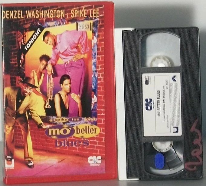 TeknoFilm - VHS – MO' BETTER BLUES di Spike Lee (1990) - CIC TeknoFilm - VHS – MO' BETTER BLUES di Spike Lee (1990) - CIC